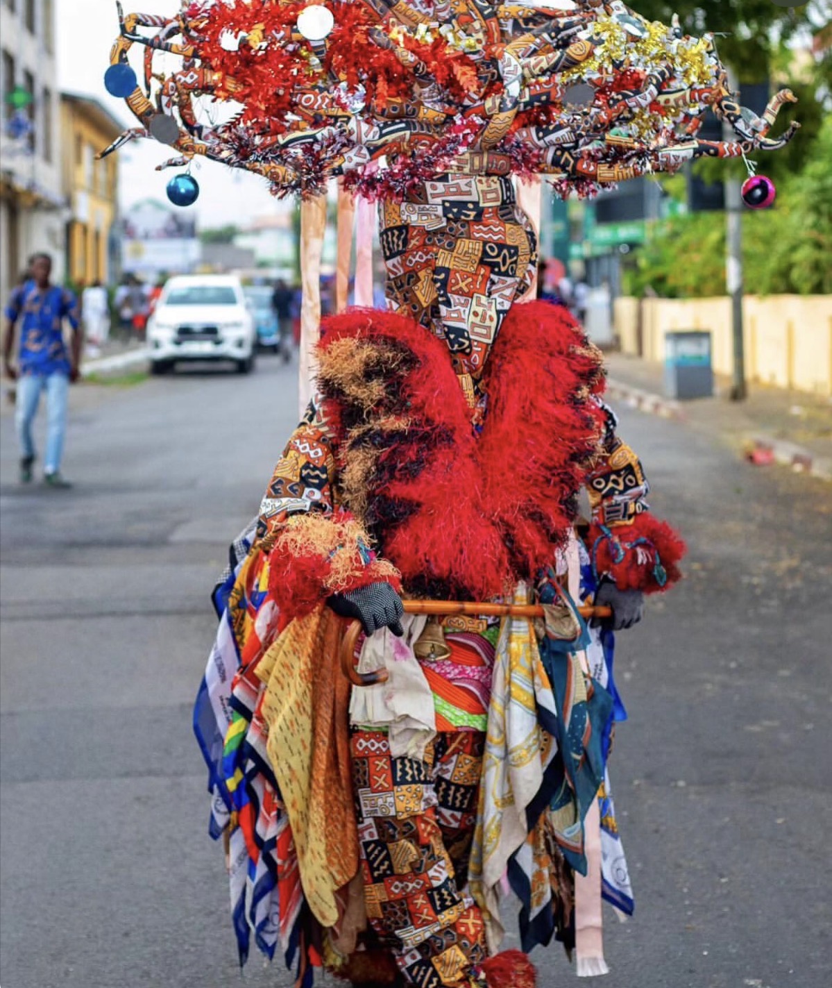 Máscara del carnaval de Malabo